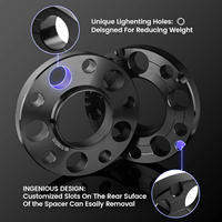 Entretoises de roue 12 + 15 mm 5x120 HubCentric pour BMW Série F F30 F32 F33 F80 F10 M3