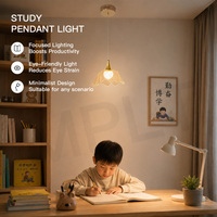 Lustre suspendu en fer doré OEM ODM, 3000K 4500K 6500K, avec corde réglable de 150 cm, pour salon et café