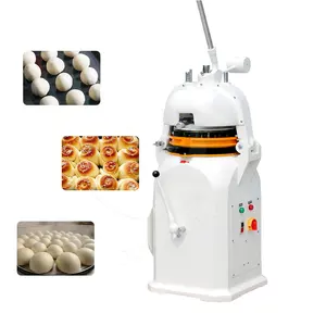 ORME Máquina automática para hacer tortillas, Rollo redondo de bolas de masa para pizza, máquina para pesar y cortar masa, panadería
