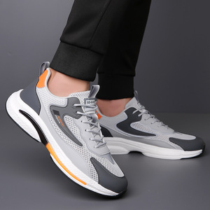 Zapatos Deportivos Casuales para Hombre, Nuevos Modelos de Primavera, Suela Suave, Transpirables, con Malla, para Correr, Suela de Goma - Product Image 4