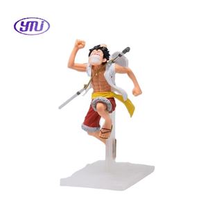 Produits les plus vendus 2025 Vente en gros OEM PVC Vinyle PU Figurines d'action Ace Toys Luffy <span class=keywords><strong>Manga</strong></span> Ace Figurine d'anime Sabo Chapeau de paille Pirates - Product Image 1