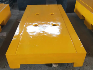 Elevador de hierro fundido de alta calidad, piezas de elevación, 500kg, carretilla elevadora, Tractor, bloque elevador de acero, contrapeso de excavadora Sncrete - Product Image 2