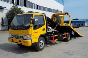 Nouveau camion de dépannage AOMAN fabriqué au Shandong, 4x2/4x4, diesel, boîte manuelle, plateau plat, capacité 3T-5T, norme Euro 3, pour le sauvetage routier - Product Image 2