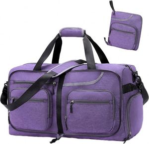 Bolsa de Viaje Plegable de Gran Capacidad, Resistente, Impermeable, de Tela Oxford Catiónica, para Fitness, Marca BSCI - Product Image 2