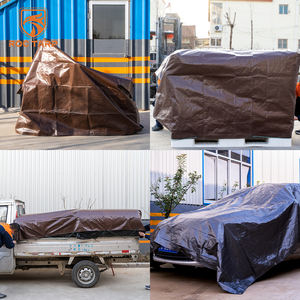 타포린 200gsm 시트 원단 PE 타포린 롤 아일렛 컨테이너 - Product Image 4