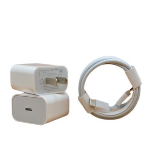 Cargador PD de 30W Tipo-C de Carga Rápida para Apple iPhone, Blanco, Enchufes EU, US, UK - Product Image 2