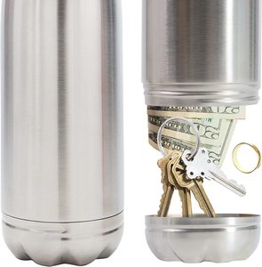 Bottiglia d'Acqua con Cassaforte Segreta Integrata in Acciaio Inox, Impermeabile e Inodore - Product Image 5