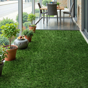 Alfombra de Césped Artificial de 3x5 Pies con Orificios de Drenaje, Fácil de Cortar y Limpiar, Ecológica, para Interiores y Exteriores, Jardín, Balcón y Paisajismo - Product Image 1