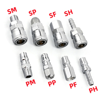 Connecteur rapide pneumatique de type C pour aquarium et réservoir d'eau de jardin, mâle et femelle, pour tuyau d'air en PU, SP/PP/SH/PH/SM/PM/SF/PF 20/30/40