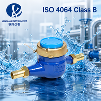 Economical Reliable Mechanical Water Meter for Cold Hot Water Measurement Residential Apartments Commercial Buildings