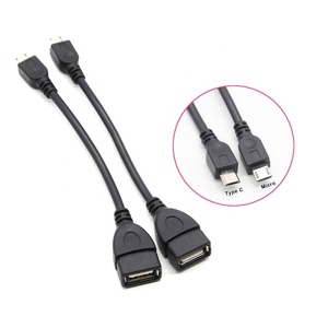 Cable de Transferencia de Datos de Alta Velocidad USB Tipo-C <span class=keywords><strong>OTG</strong></span> de 14CM con Conductores de Cobre Puro <span class=keywords><strong>para</strong></span> Teléfonos Móviles y Dispositivos Externos - Product Image 4