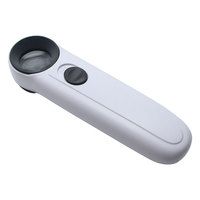 LED Magnifying Glass Loupe Handheld Microscope Magnifier Illuminated with Light for Circuit Boards Hallmarks Jewelry