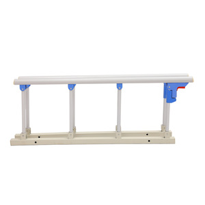 Barandilla de Seguridad para Cama de Hospital Cimai, Aleación de Aluminio, 5 Posiciones, Plegable, Correas Ajustables para Pacientes con Movilidad Reducida - Product Image 1
