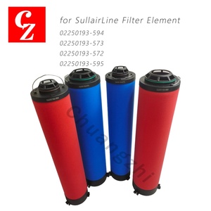 Elemento de Filtro de Línea de Alta Eficiencia 02250193-595, Repuesto para Compresor de Aire de Tornillo Sullair, Filtro de Aire Comprimido de Precisión - Product Image 2