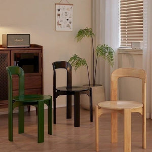 Sedia da Pranzo Ray in Legno Massello, Design Nordico, Poltrona di Design per <span class=keywords><strong>Soggiorno</strong></span>, Colorata e Imbottita, Misura Grande - Product Image 2