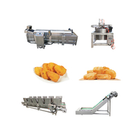 Machine de fabrication de pois verts frits Machine de friture de casse-croûte d'arachide croustillante Ligne de production de friture d'amande frite
