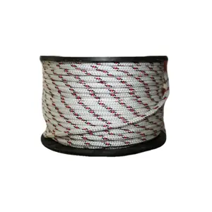 (JINLI-rope) 3mm 4mm 6mm 10mm corda a vela intrecciata doppia in poliestere multicolore