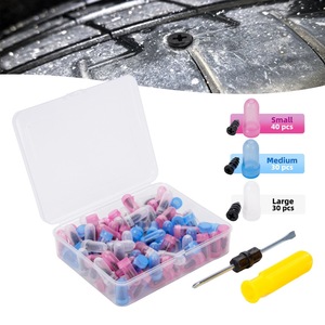 <span class=keywords><strong>Kit</strong></span> de réparation de pneus, 100 pièces, petit, moyen, grand, pour voiture, moto, vélo électrique, outils de réparation rapide - Product Image 1