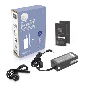 ที่ชาร์จ - ที่ชาร์จพกพา 65 วัตต์, 19 โวลต์, 3.42 แอมป์, พร้อมหัวต่อขนาด 4.5 มม. x 3.0 มม., เหมาะสำหรับอุปกรณ์ต่างๆ - Product Image 1