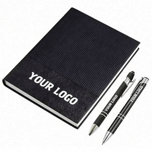 High-Quality Logo <b>A5</b> <b>Diary</b> Soft Leather Splicing Notebook Suitable for Business School Meetings Custom Promotional Gifts - Product Image 1