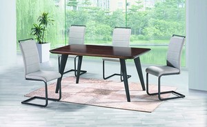 Mesa de Comedor Antigua China de Madera Inteligente con 4 Sillas 8063 - Product Image 3