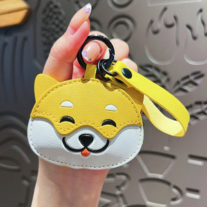 Porte-clés mousqueton style Y2K en cuir PU, haute qualité, durable, écologique, pour sac à dos, clip de suspension, cadeau, vente en gros - Product Image 2