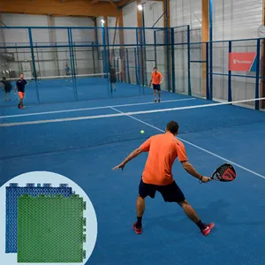 Azulejo para suelo de baloncesto sintético para deportes al aire libre, enclavamiento para fútbol en interiores, suelo de cancha de tenis