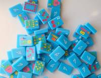 Fruit Party Amerikaanse Melamine Mahjong Tegels 160-delige set Aardbei Ananas Kersen Design Duurzaam Op voorraad Aangepaste OEM/ODM