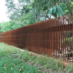 Paneles de Cerca Metálicos de Acero Corten Económicos, Acero Resistente a la Intemperie para Construcción de Jardines - Product Image 4