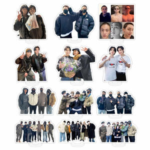 2024 nuevo regalo acrílico creativo KPOP Idol Group Stray Kids Jung Kook <span class=keywords><strong>Kim</strong></span> <span class=keywords><strong>Tae</strong></span> <span class=keywords><strong>Hyung</strong></span> plástico transparente Standee soporte acrílico - Product Image 3