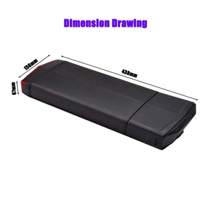 Batterie de porte-bagages arrière Retrospec Beaumont 36V 10.4Ah 13Ah 15Ah 17.5Ah 48V 12Ah 14Ah pour vélo électrique Retrospec Beaumont Ampere Alter - Product Image 2