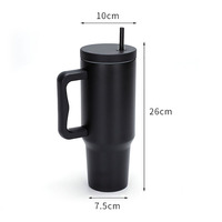 Nouveauté 2025 produits Sublimation Vasos Termicos verres thermiques tasses modernes isolées gobelet de 40 oz avec poignée et paille