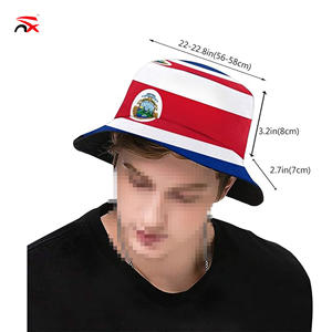 Sombrero de Pescador para Fanáticos del Fútbol de Costa Rica, Ligero, con Protección UV, para Partidos de Fútbol, Venta al Por Mayor - Product Image 3