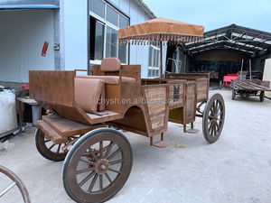Voiture <span class=keywords><strong>de</strong></span> Mariage <span class=keywords><strong>de</strong></span> Style Victorien Traînée par des Chevaux, <span class=keywords><strong>Buggy</strong></span> Romantique pour Cérémonie, Location pour Séance <span class=keywords><strong>Photo</strong></span> et Événements - Product Image 4