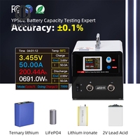 YPSDZ-0550 Probador de Capacidad de Batería de Alta Corriente 0.3-5V 50A Lifepo4, Probador de Carga y Descarga con Software para PC, Stock en China