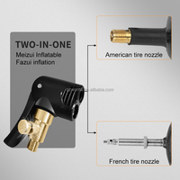 Auto pneu Valve pompe buse pince dégonflé voiture moto vélo Air mandrin gonfleur pompe gonflable adaptateur filetage connecteur