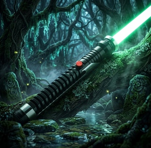 Sabres laser Nexus Sabers Qui-Gon Jinn en alliage d'aluminium 6063 entièrement métalliques XENO3.0 avec haut-parleur de basses, <span class=keywords><strong>Jedi</strong></span> ou Sith avec haut-parleur de basses - Product Image 1