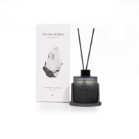 Diffuseur de roseaux d'huile essentielle de parfum de haute qualité de luxe personnalisé en gros 200ml pour la décoration intérieure de Noël