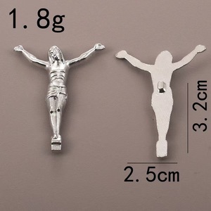 Crucifixo de Parede Iluminado Jesus Corpus São Bento 9x8cm - Product Image 4