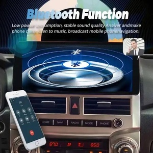 สำหรับ TOYOTA 4Runner 2009-2022 หน้าจอแอนดรอยด์ เครื่องเล่นวิทยุติดรถยนต์ มัลติมีเดีย เครื่องเล่นวิดีโอ สเตอริโอในรถยนต์ ระบบนำทาง GPS รองรับ CarPlay - Product Image 5