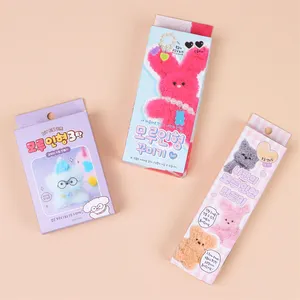 Bohe Cute DIY Gift Plush Animal Doll Material Bag Set With Clothes Pipe Cleaner Craft 15mm-30mm Twist Sticks OEM ODM Korea
