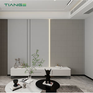 Panneaux acoustiques imperméables pour animaux <span class=keywords><strong>de</strong></span> compagnie, design moderne, tissu en <span class=keywords><strong>fibre</strong></span> <span class=keywords><strong>de</strong></span> polyester, panneau mural insonorisant acoustique pour décoration murale intérieure - Product Image 4