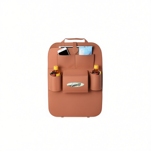 Organizador Lateral para Asiento de Coche Myrva, Poliéster, 4-7 Bolsillos, Accesorio Interior Moderno para Almacenamiento en Vehículos - Product Image 1