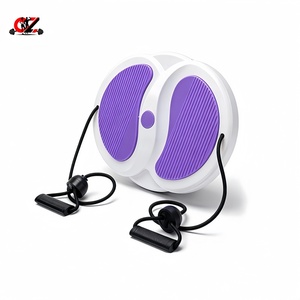 CZFIT Corde de Résistance Élastique Améliorée, Plaque de Massage Magnétique pour les Pieds, Disque de Torsion de la Taille pour Entraînement Minceur et Entraînement Complet du Corps - Product Image 5