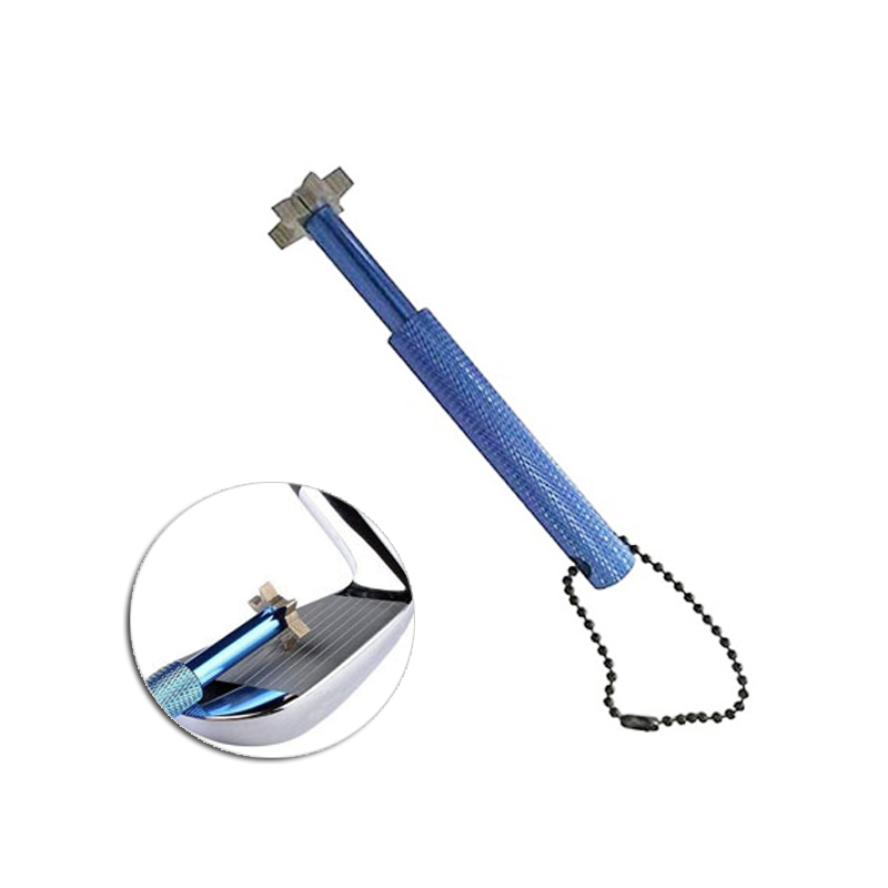 Hot selling 2pcs in one kit golf club cleaning brush perfect kit with 6 Heads Golf Club Grooving Sharpener in golf course