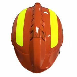 خوذة حريق LVIN FIRE gاليه من نوع MSA متوافقة مع NFPA خوذة حريق عالية الجودة وخوذة إنقاذ لمعدات مكافحة الحرائق - Product Image 4