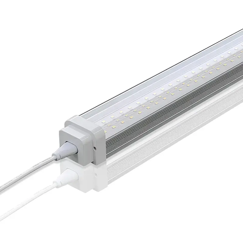 Banqcn IP55 impermeável LED Linear Tube Light 5 anos de garantia 48W 4FT 72W 8FT conexão Linkable para Americas LED Linear Light