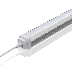 Banqcn Oem Odm Lampu <span class=keywords><strong>LED</strong></span> Linear T8 Kecerahan Tinggi <span class=keywords><strong>4FT</strong></span> 8FT 160lm/W Setengah Aluminium Setengah PC IP55 Tahan Air - Product Image 3