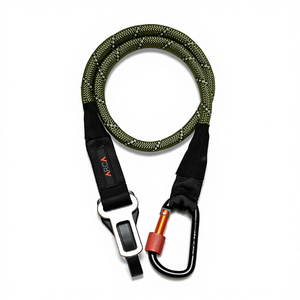 <span class=keywords><strong>Ceinture</strong></span> <span class=keywords><strong>de</strong></span> <span class=keywords><strong>sécurité</strong></span> pour chien en acier massif universel |   <span class=keywords><strong>Clip</strong></span> <span class=keywords><strong>de</strong></span> <span class=keywords><strong>retenue</strong></span> réfléchissant durable, sûr et sécurisé, crochet, loquet, boucle, mousqueton, moyen - Product Image 1