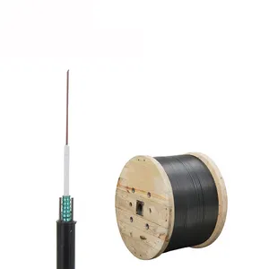 OEM/ODM single mode fiber optic cable suppliers outdoor 4 6 8 12 core cable GYXTW